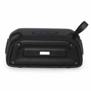 New Rixing NR-906 TWS Waterproof Bluetooth Speaker Support Hands-free Call / FM with Handle(Black)