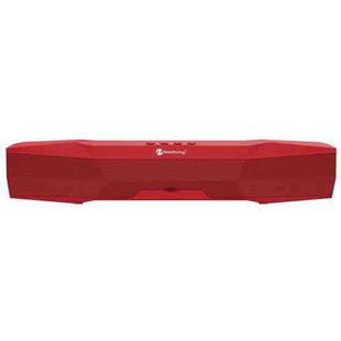 NewRixing NR-7011 Outdoor Portable Bluetooth Speaker with Phone Holder, Support Hands-free Call / TF Card / FM / U Disk(Red)