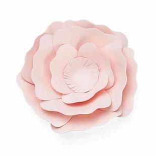 Peony Creative Paper Cutting Shooting Props Flowers Papercut Jewelry Cosmetics Background Photo Photography Props(Pink)