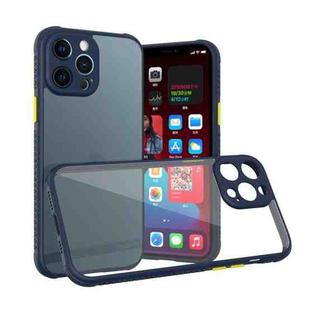 Michelin Tires Texture Acrylic + TPU Shockproof Protective Case For iPhone 13 Pro(Dark Blue)