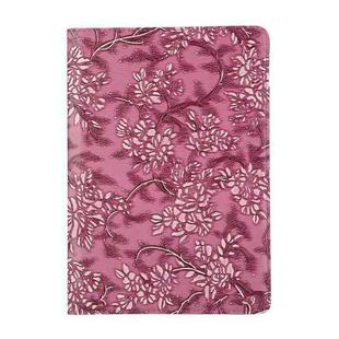 360 Degree Rotating Grape Texture Leather Case with Holder For iPad 10.2 2021 2020 2019 / 10.5(Purple)