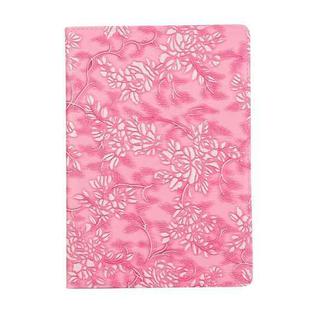 360 Degree Rotating Grape Texture Leather Case with Holder For iPad mini 3 / 2 / 1(Pink)