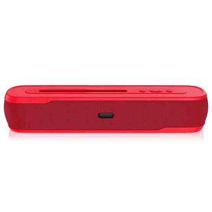 NewRixing NR-9017 Outdoor Portable Bluetooth Speaker with Phone Holder, Support Hands-free Call / TF Card / FM / U Disk(Red)