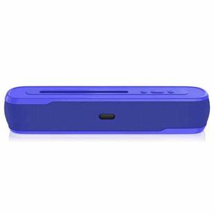 NewRixing NR-9017 Outdoor Portable Bluetooth Speaker with Phone Holder, Support Hands-free Call / TF Card / FM / U Disk(Blue)