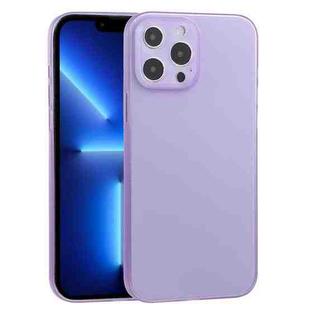 For iPhone 13 Pro Camera Precision Hole PP Protective Case (Purple)