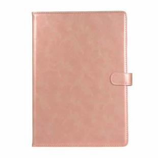 Crazy Horse Texture Horizontal Flip Leather Case with Buckle & Holder & Card Slots & Wallet & Photo Frame For iPad 9.7 2018 / 2017(Rose Gold)