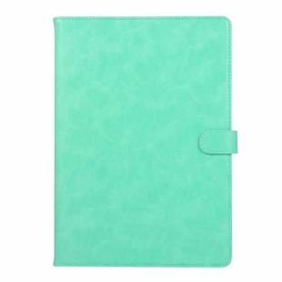 Crazy Horse Texture Horizontal Flip Leather Case with Buckle & Holder & Card Slots & Wallet & Photo Frame For iPad 9.7 2018 / 2017(Mint Green)