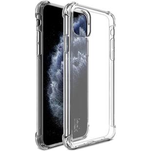 For iPhone 11 Pro IMAK All-inclusive Shockproof Airbag TPU Case, with Screen Protector(Transparent)
