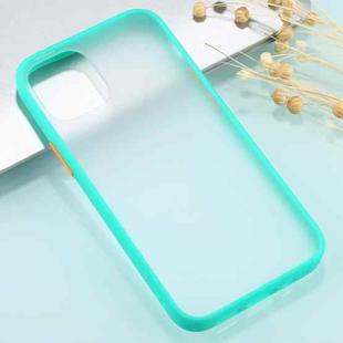 For iPhone 13 mini Skin Feel Series Shockproof Frosted TPU + PC Protective Case (Mint Green)