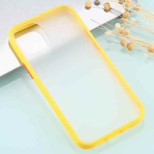 Skin Feel Series Shockproof Frosted TPU + PC Protective Case For iPhone 13(Yellow)