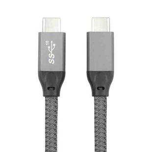 100W USB-C / Type-C Male to USB-C / Type-C Male Full-function Data Cable with E-mark, Cable Length:2m