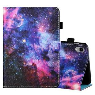 For iPad mini 6 Coloured Drawing Stitching Horizontal Flip Leather Tablet Case with Holder & Card Slot & Sleep / Wake-up Function(Starry Sky)