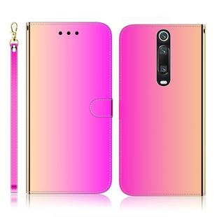 For Xiaomi Redmi K20 / K20 Pro / Mi 9T / Mi 9T Pro Imitated Mirror Surface Horizontal Flip Leather Case with Holder & Card Slots & Wallet & Lanyard(Gradient Color)