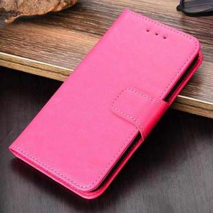 For Xiaomi Redmi Note 10 Pro (China) Crystal Texture Horizontal Flip Leather Case with Holder & Card Slots & Wallet(Rose Red)