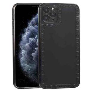 Bear Pattern TPU Phone Protective Case For iPhone 11 Pro Max(Transparent Black)