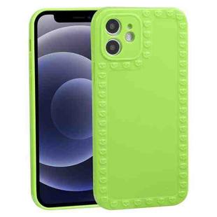 Bear Pattern TPU Phone Protective Case For iPhone 12 mini(Green)
