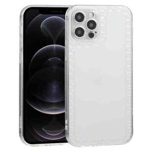 Bear Pattern TPU Phone Protective Case For iPhone 12 Pro(Transparent)