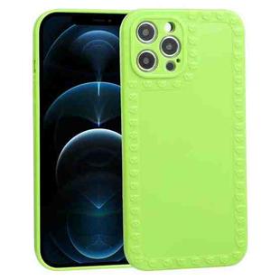 Bear Pattern TPU Phone Protective Case For iPhone 12 Pro Max(Green)