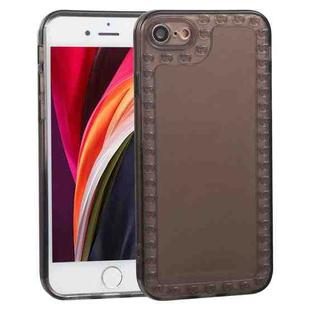 Bear Pattern TPU Phone Protective Case For iPhone SE 2022 / SE 2020 / 8 / 7(Transparent Black)