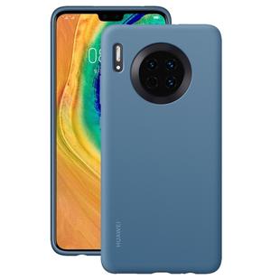 For Huawei Mate 30 Original Huawei Shockproof Silicone Protective Case(Dark Blue)