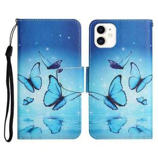 Painted Pattern Horizontal Flip Leather Case with Holder & Card Slot & Wallet For iPhone 11(Flying Butterfly)