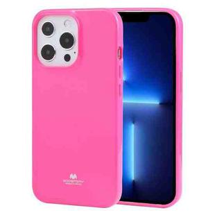 For iPhone 13 Pro GOOSPERY JELLY TPU Fluorescence Shockproof and Scratch Case (Pink)