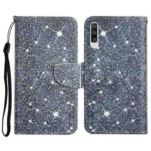 For Samsung Galaxy A70 Painted Pattern Horizontal Flip Leather Case with Holder & Card Slot & Wallet(Gypsophila)
