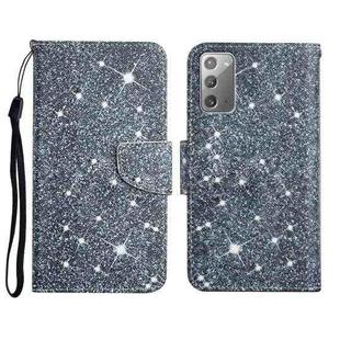 For Samsung Galaxy Note20 Painted Pattern Horizontal Flip Leather Case with Holder & Card Slot & Wallet(Gypsophila)