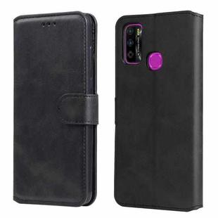 For Infinix Hot 9 Play Classic Calf Texture PU + TPU Horizontal Flip Leather Case with Holder & Card Slots & Wallet(Black)