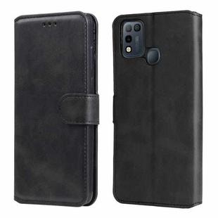 For Infinix Smart 5 Classic Calf Texture PU + TPU Horizontal Flip Leather Case with Holder & Card Slots & Wallet(Black)