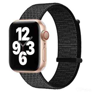 Hook and Loop Fastener Dual Section Watch Band For Apple Watch Ultra 49mm&Watch Ultra 2 49mm / Series 9&8&7 45mm / SE 3&SE 2&6&SE&5&4 44mm / 3&2&1 42mm(Reflective Black)