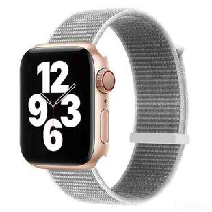 Hook and Loop Fastener Dual Section Watch Band For Apple Watch Ultra 49mm&Watch Ultra 2 49mm / Series 9&8&7 45mm / SE 3&SE 2&6&SE&5&4 44mm / 3&2&1 42mm(Seashell)