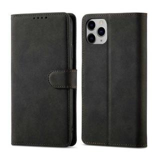 Frosted Anti-theft Brush Horizontal Flip Leather Case with Holder & Card Slots & Wallet For iPhone 11 Pro(Black)