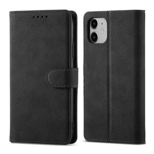 Frosted Anti-theft Brush Horizontal Flip Leather Case with Holder & Card Slots & Wallet For iPhone 11(Black)