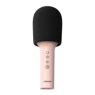 JOYROOM JR-MC5 Bluetooth 5.0 Handheld Microphone with Speaker(Pink)