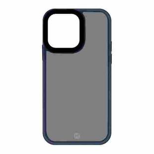 For iPhone 13 MOMAX Dynamic Series PC + TPU + Aluminum Protective Case(Blue)