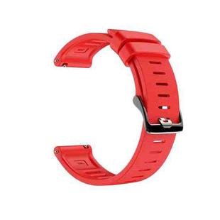 For Polar Grit X Silicone Official Buckle  Watch Band(Red)