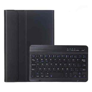 A06B Ultra-thin Detachable Bluetooth Keyboard Leather Case with Pen Slot & Holder for iPad mini 6 / mini 7(Black)