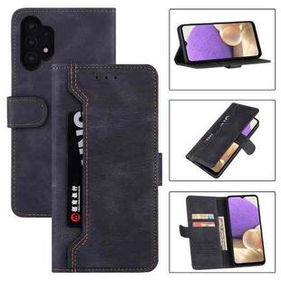 For Samsung Galaxy A32 5G Reverse Buckle Horizontal Flip PU Leather Case with Holder & Card Slot & Wallet(Black)