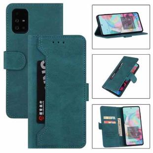 For Samsung Galaxy S20+ Reverse Buckle Horizontal Flip PU Leather Case with Holder & Card Slot & Wallet(Lake Blue)