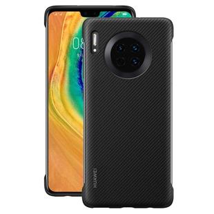 For Huawei Mate 30 Original Huawei Shockproof PU Leather Protective Case(Black)