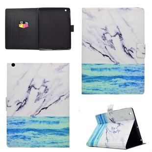 For iPad 4 Horizontal Flip Leather Case with Holder & Card Slot & Sleep / Wake-up Function(Ocean)
