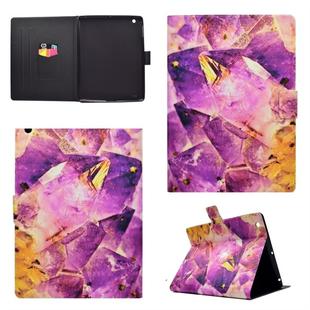 For iPad 4 Horizontal Flip Leather Case with Holder & Card Slot & Sleep / Wake-up Function(Amethyst)
