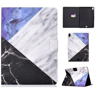 For iPad Pro 11 inch (2018) TPU Horizontal Flip Leather Case with Holder & Card Slot & Sleep / Wake-up Function(Blue White Stitching)