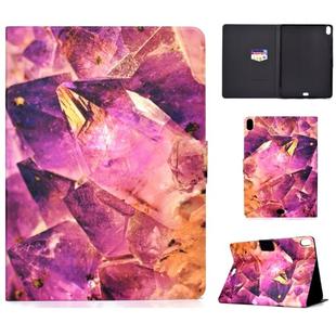 For iPad Pro 11 inch (2018) TPU Horizontal Flip Leather Case with Holder & Card Slot & Sleep / Wake-up Function(Amethyst)