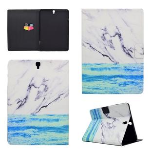For Galaxy Tab S3 9.7 T820 TPU Horizontal Flip Leather Case with Holder & Card Slot & Sleep / Wake-up Function(Ocean)