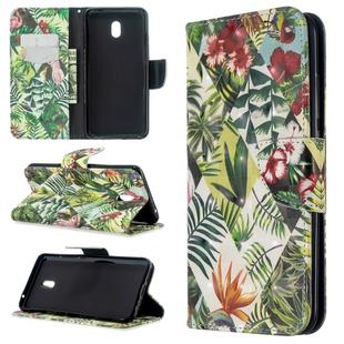 For Xiaomi Redmi 8A 3D Colored Drawing Pattern Horizontal Flip Leather Case, with Holder & Card Slots & Wallet(Banana Leaf)