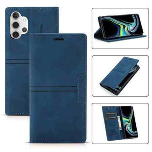 For Samsung Galaxy A32 5G Dream Magnetic Suction Business Horizontal Flip PU Leather Case with Holder & Card Slot & Wallet(Blue)