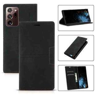 For Samsung Galaxy Note20 Dream Magnetic Suction Business Horizontal Flip PU Leather Case with Holder & Card Slot & Wallet(Black)