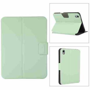 For iPad mini 6 Electric Pressed Texture Horizontal Flip Leather Tablet Case with Holder & Pen Slot(Mint Green)